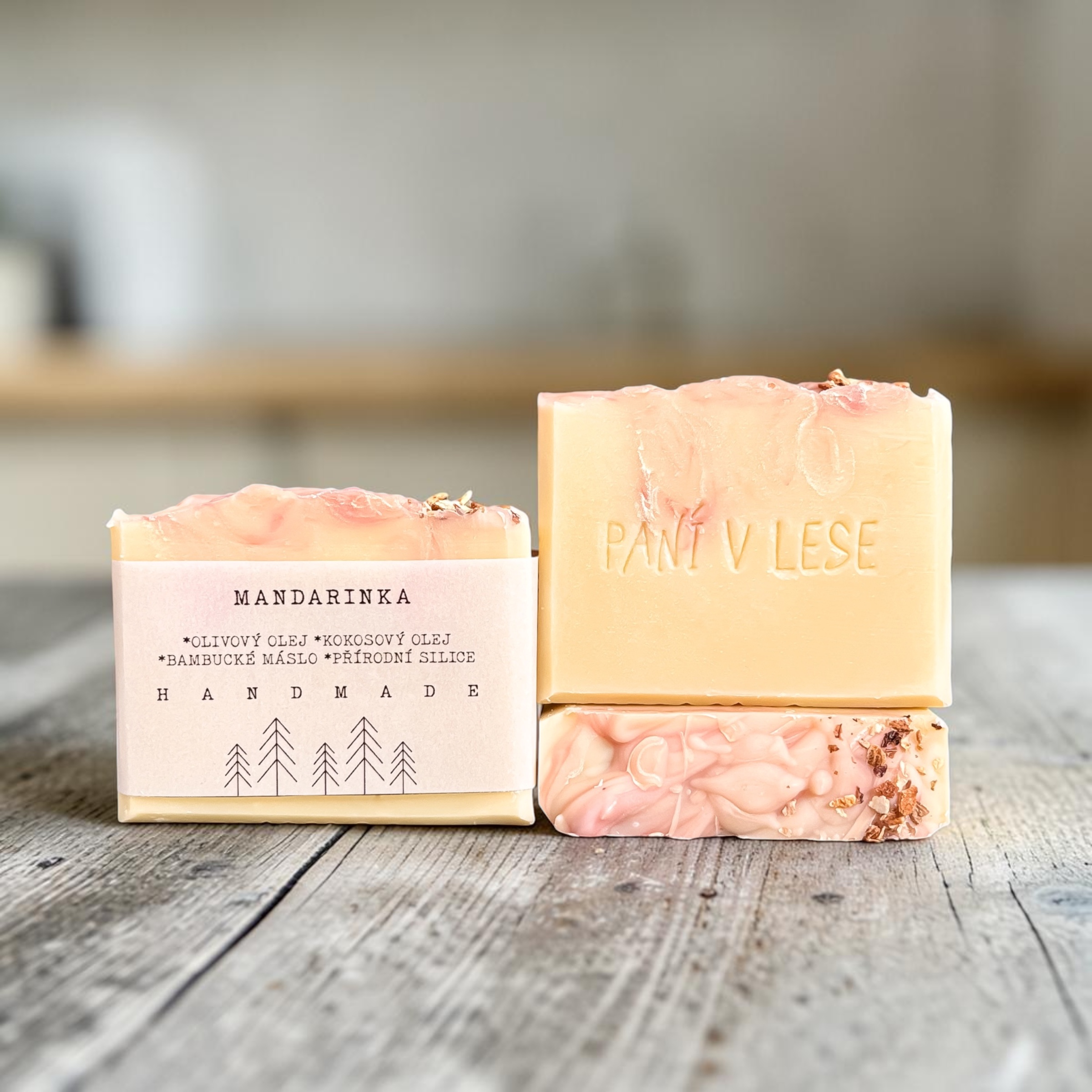 Designová kostka Mandarinka 100 g