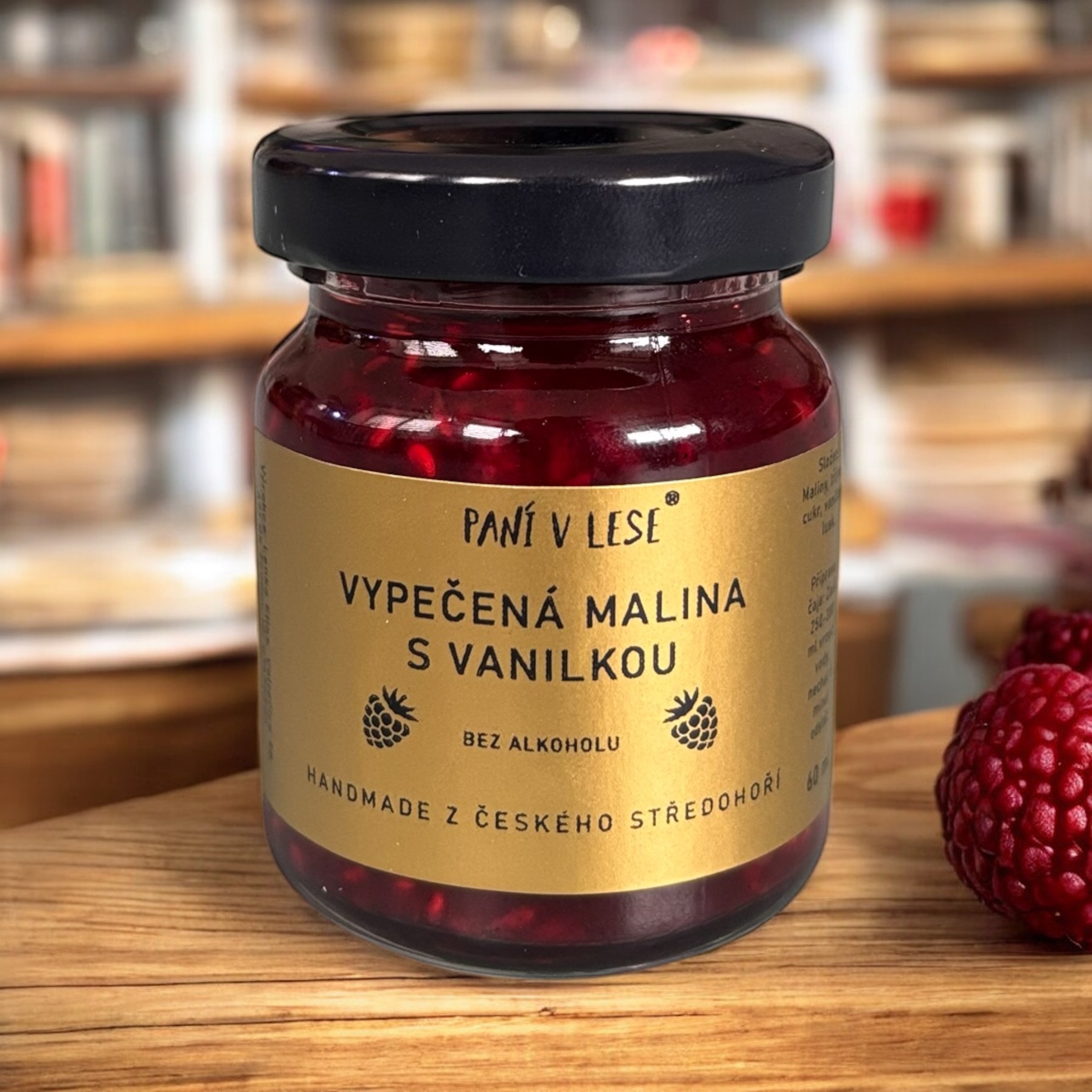 Vypečená malina s vanilkou 60 ml
