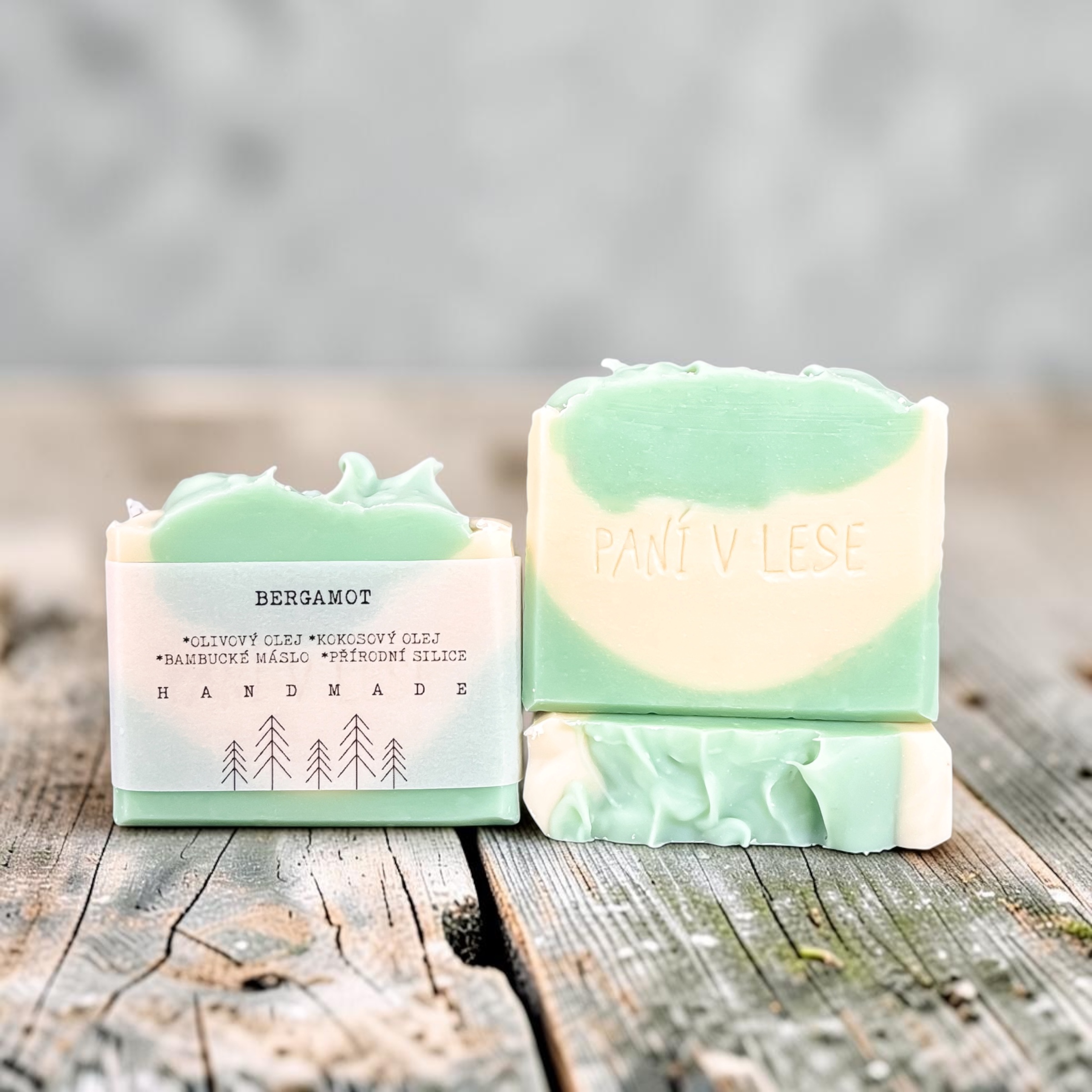 Designová kostka Bergamot 100 g