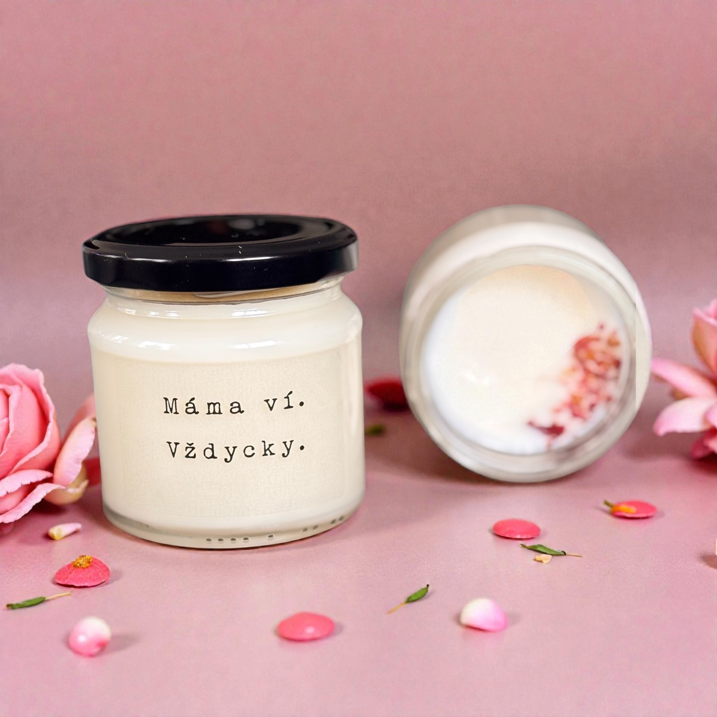 Svíčka "Máma vždycky ví." 150 g
