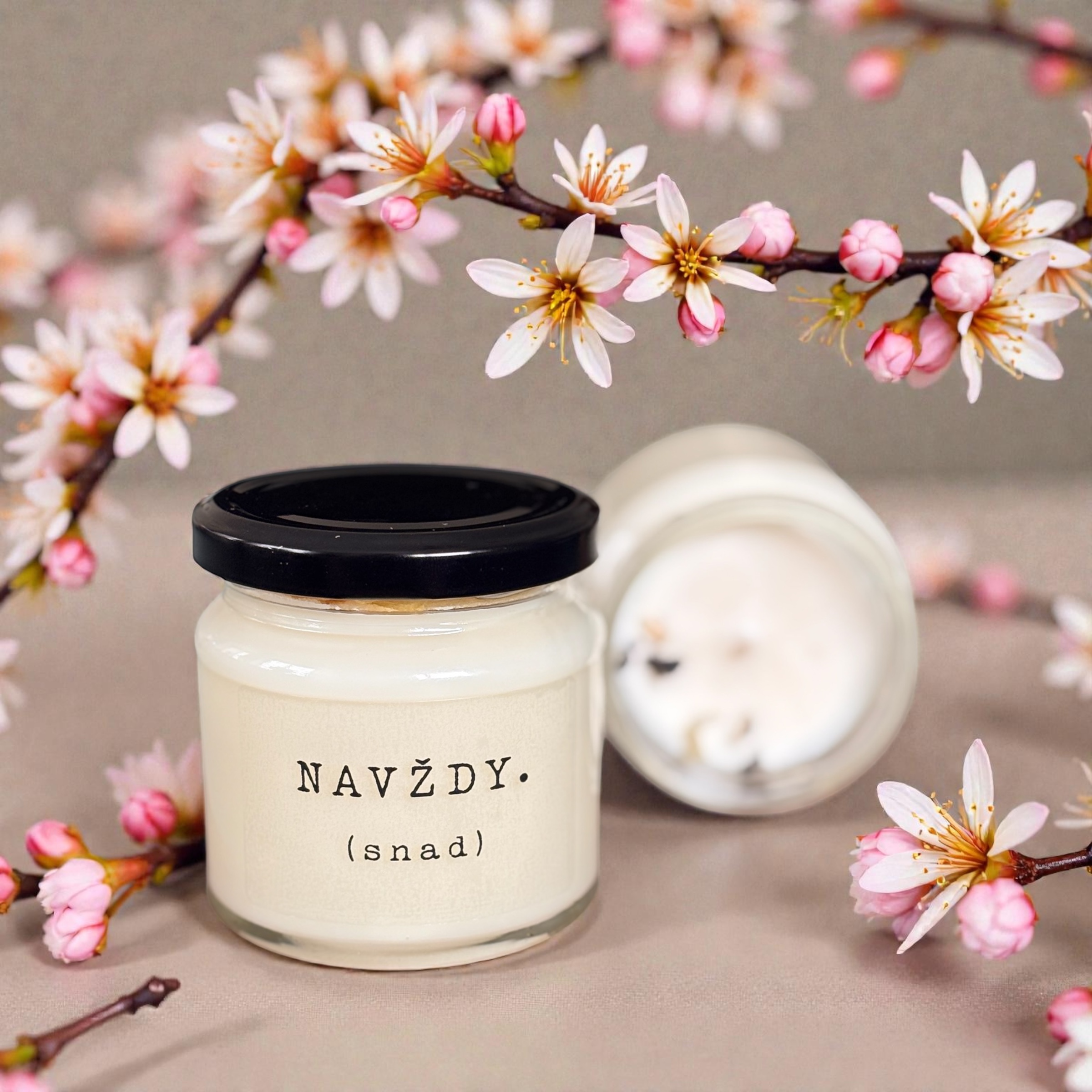 Svíčka "Snad navždy" 150 g