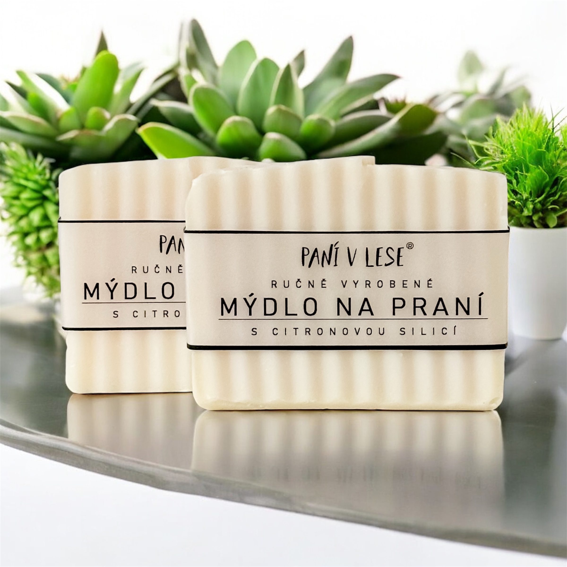 Mýdlo na praní z kokosového oleje Citron 170 g